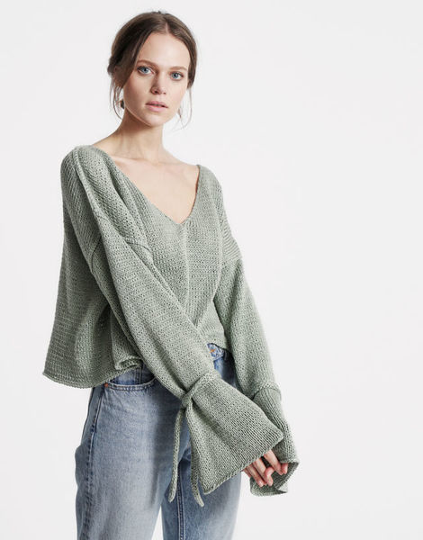 One Sweet Sweater Eucalyptus Green