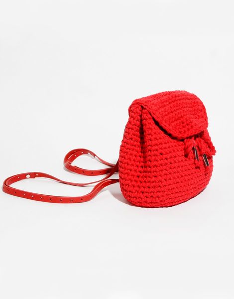 Jackson Rucksack Mini Lipstick Red