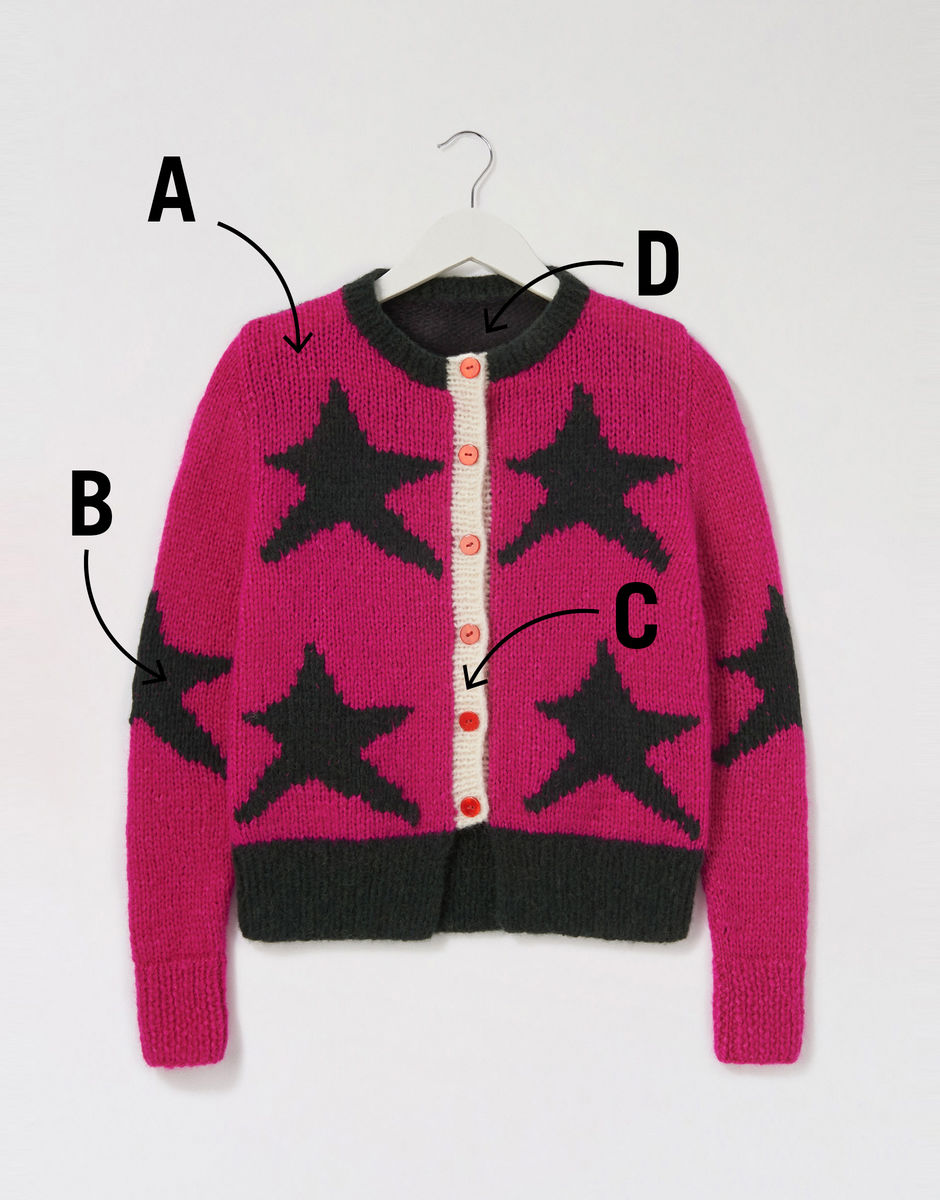 A Star Is Born Cardigan | Wool and the Gang