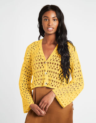 True Love Cardigan Soleil Yellow