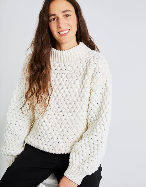 Jasper Pullover Ivory White