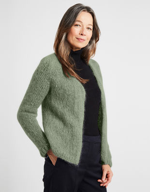 Needed Me Strickjacke Eucalyptus Green