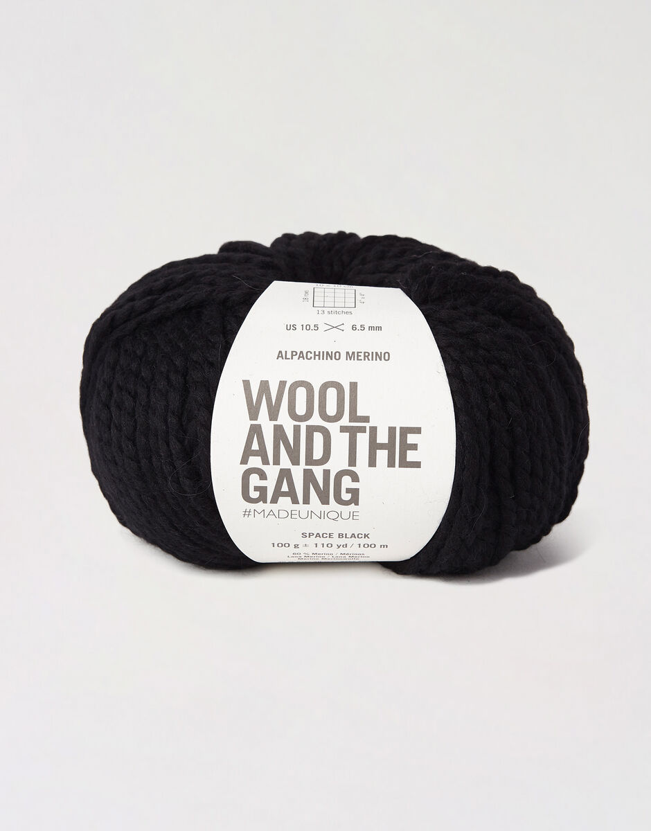 Wool & The Gang Gomitolo Alpachino Merino – Colore Heritage Green (290), 60% Merino 40% Baby Alpaca, 100g – Filato Grosso Morbido