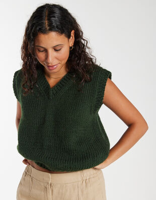 Our Time Tank Heritage Green