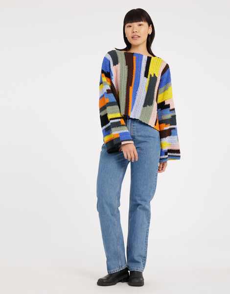 CATHARINA RED KNIT SWEATER