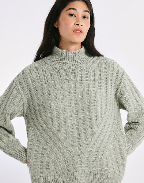 Dean Sweater Eucalyptus Green