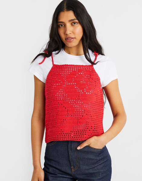 Rosalia Top Tomato Red