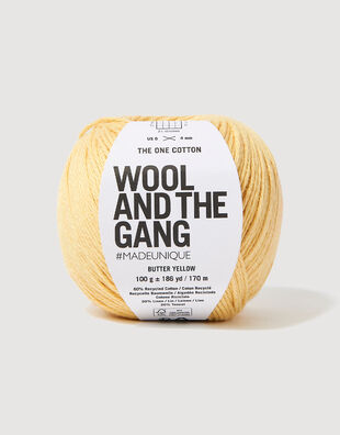 The One Cotton Butter Yellow