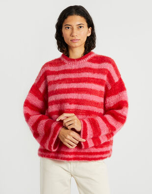 Hot To Go Sweater Cupid Stripe