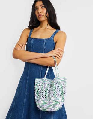 Persuasive Bag Lavender Stripe