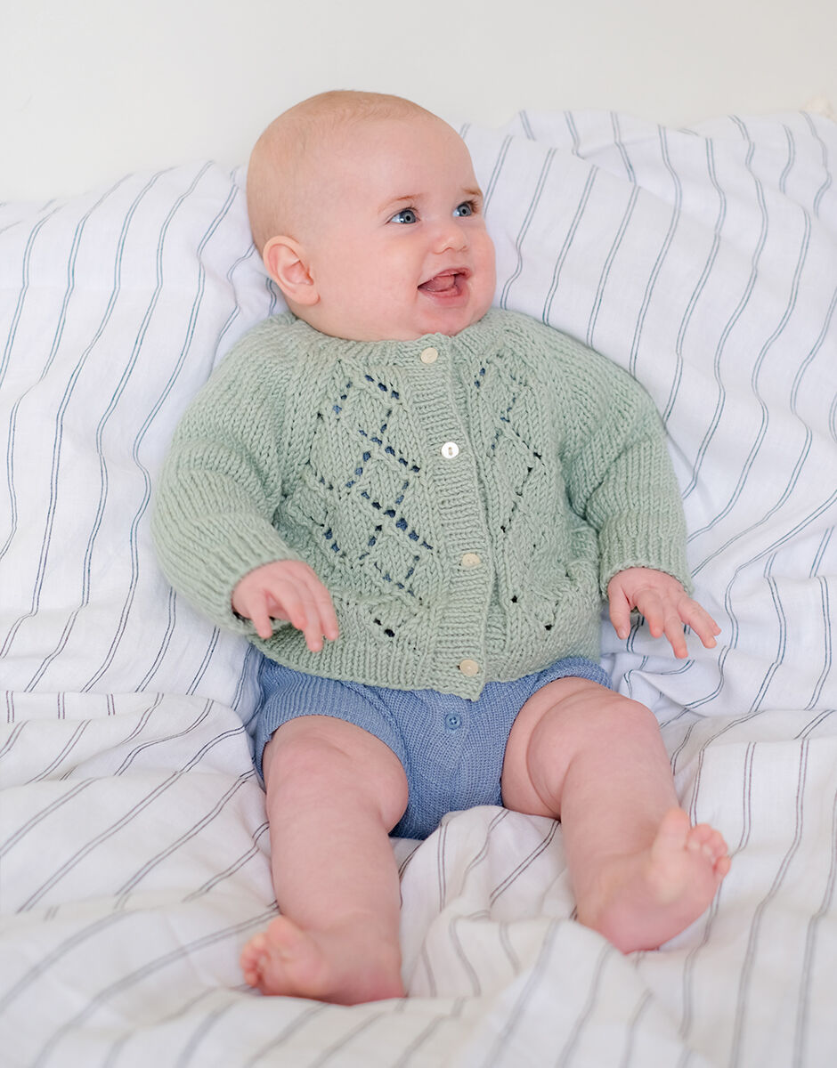 Moon River Cardigan Eucalyptus Green