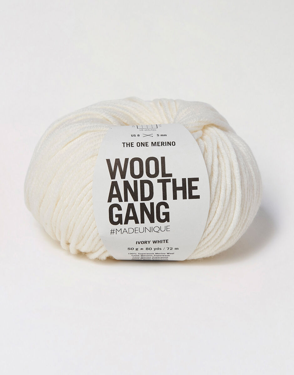 The One Merino Ivory White