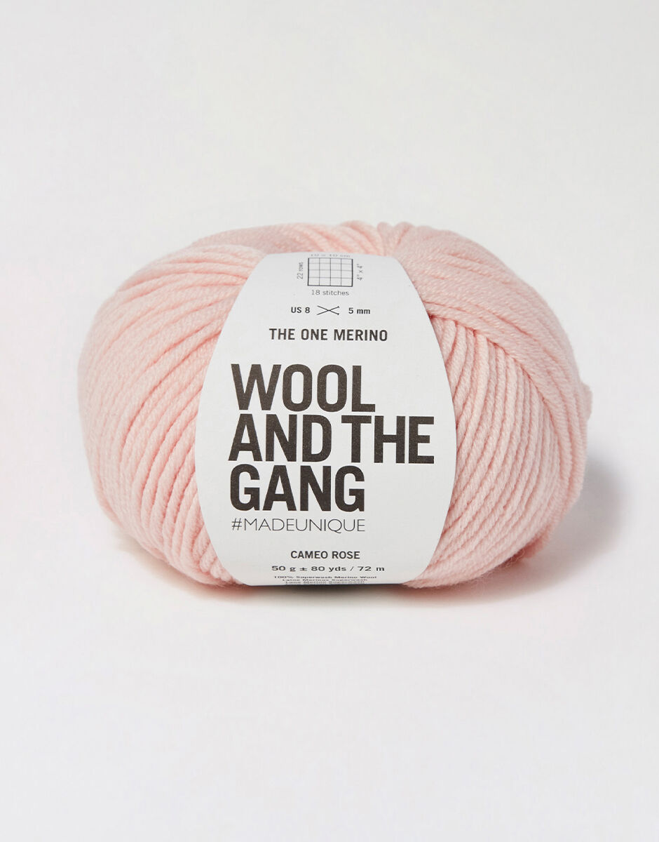 The One Merino Cameo Rose