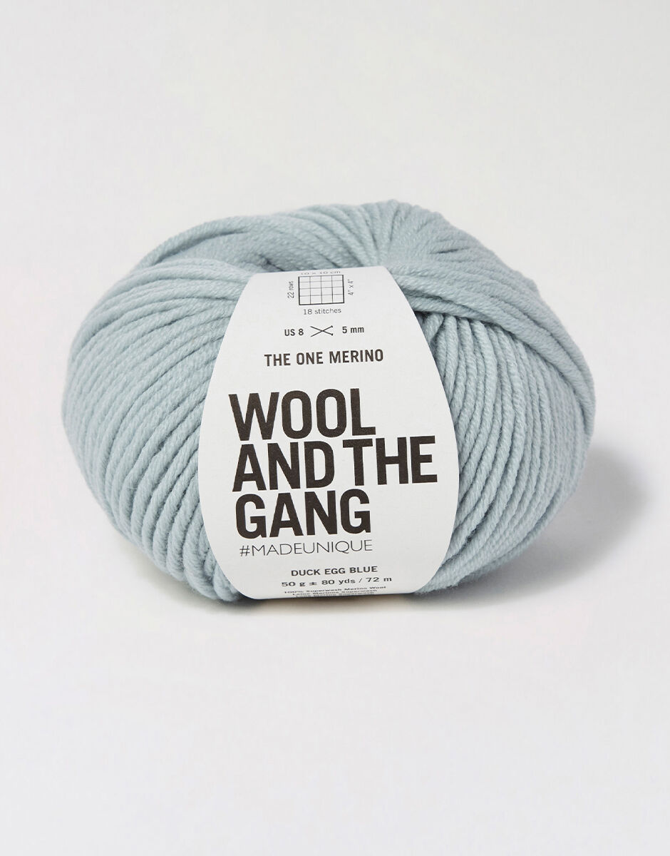 The One Merino Duck Egg Blue