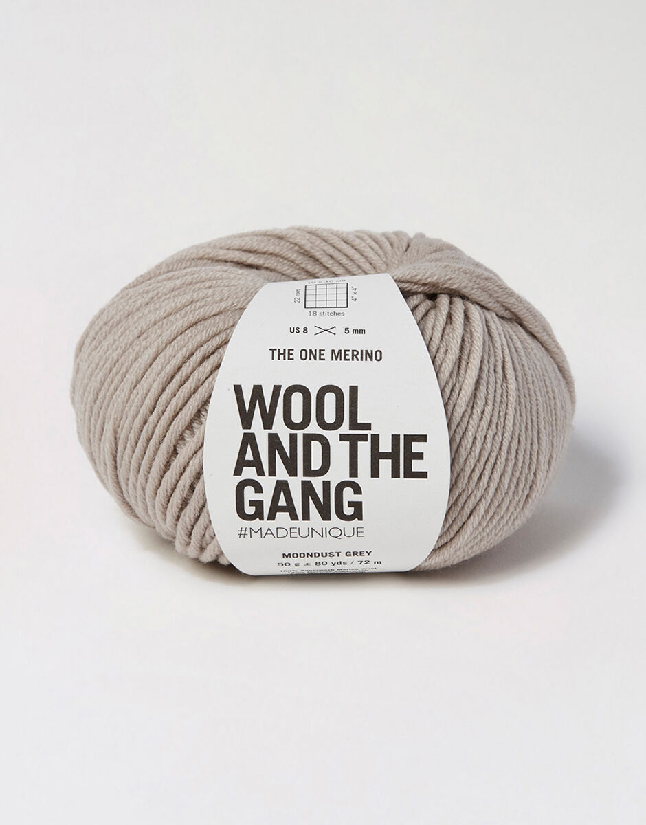 The One Merino Moondust Grey