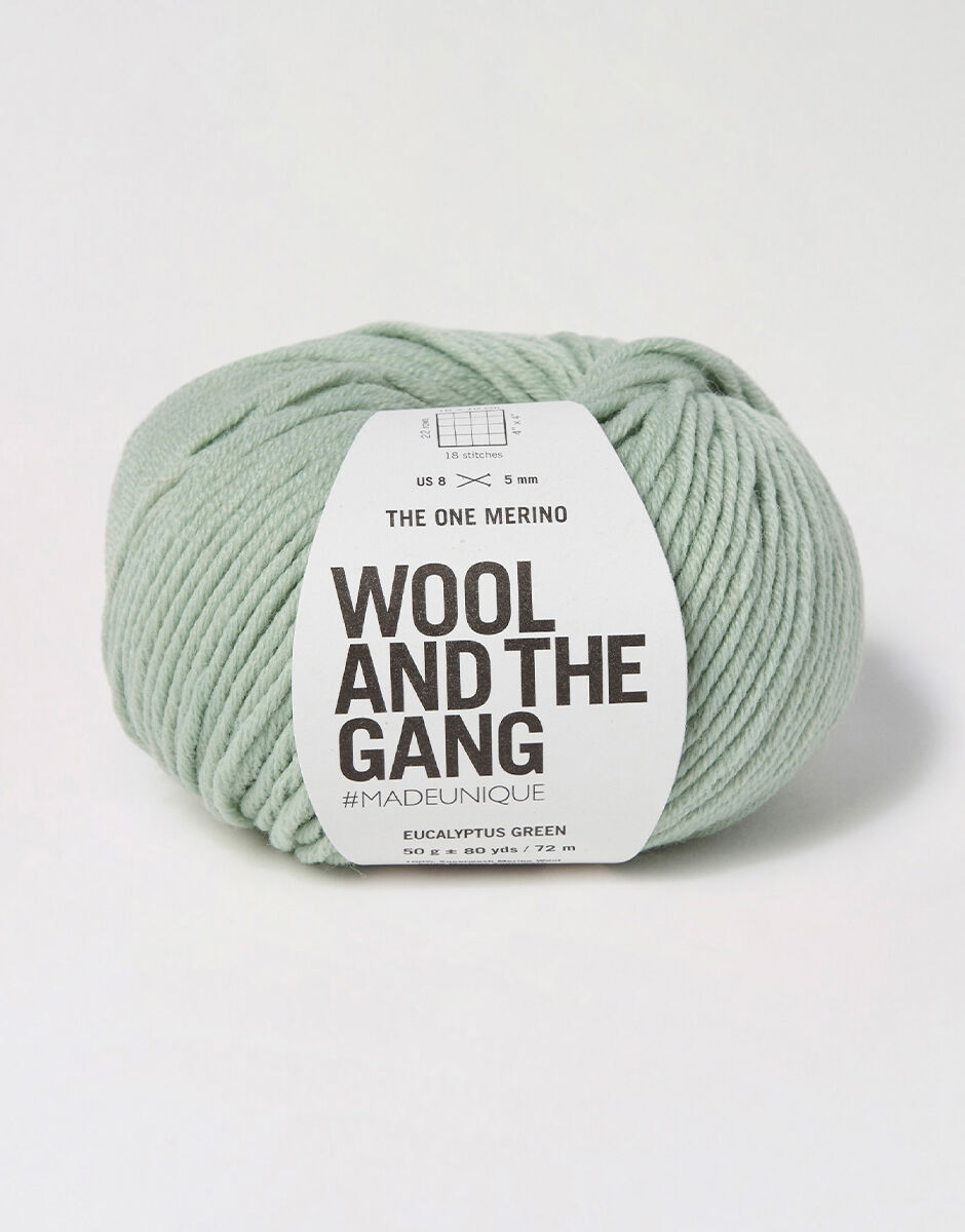 The One Merino Eucalyptus Green