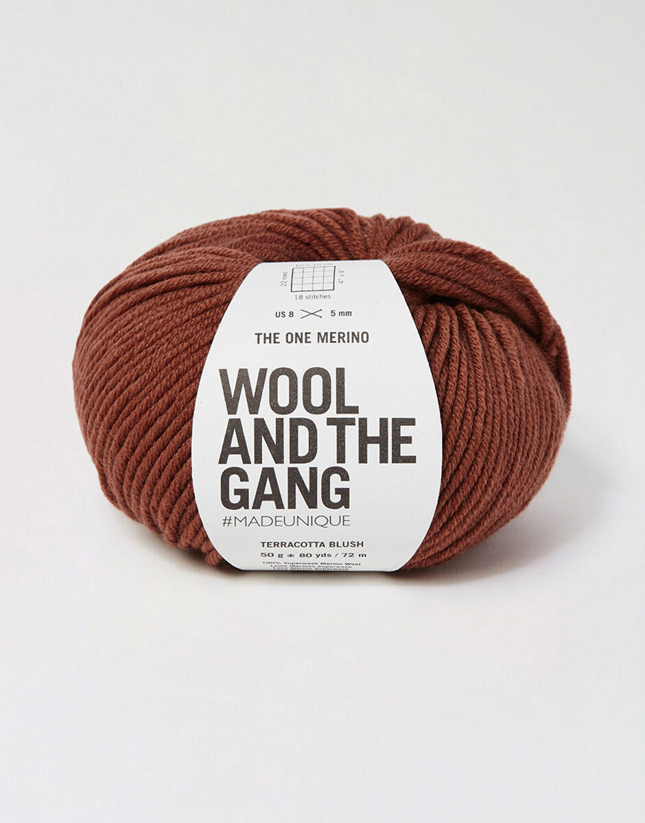 The One Merino Terracotta Blush