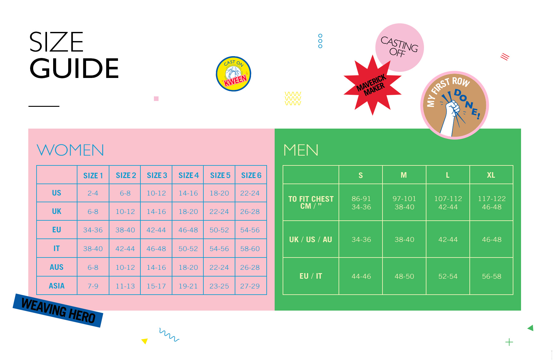 What Size Am I? Wool and the Gang